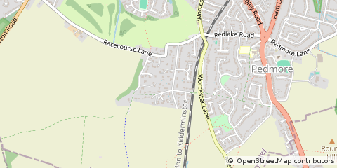 Map of Stourbridge, West Midlands