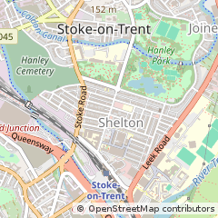 Map of Stoke-on-Trent
