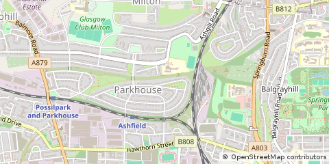 Map of Glasgow