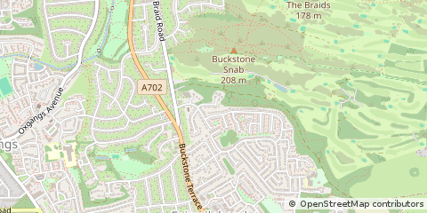 Map of Edinburgh