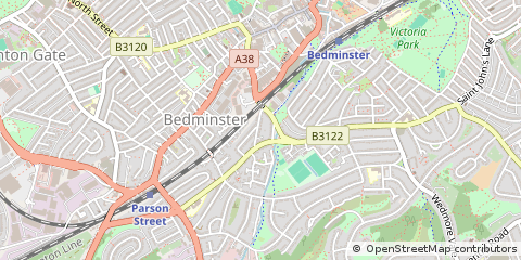 Map of Bristol