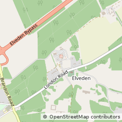 Map of Elveden, Norfolk