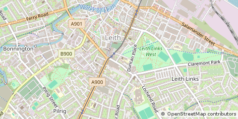Map of Edinburgh