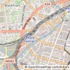 Map of Salford