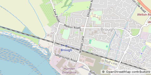 Map of Brough