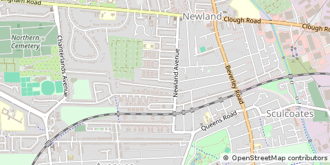 Map of Hull