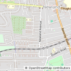 Map of Hull