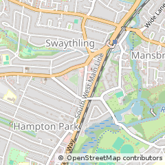 Map of Southampton