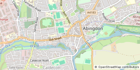 Map of Abingdon