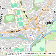 Map of Abingdon
