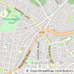 Map of Leeds
