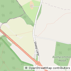 Map of Milton Keynes, Bedfordshire