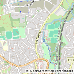 Map of Bishop's Stortford, Hertfordshire