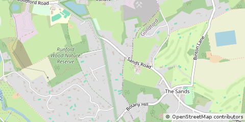 Map of Farnham