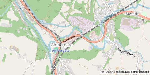 Map of Belper