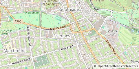 Map of Edinburgh