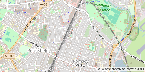 Map of Cambridge