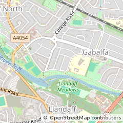 Map of Cardiff