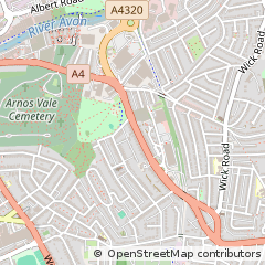 Map of Bristol