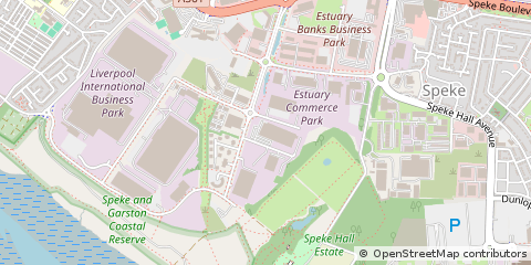 Map of Liverpool, Merseyside