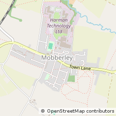 Map of Knutsford, Cheshire