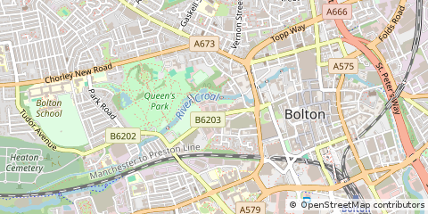 Map of Bolton