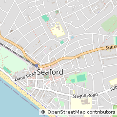 Map of Seaford, East Sussex
