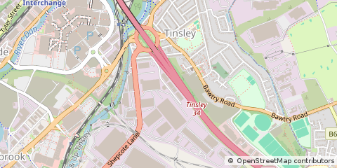 Map of Sheffield
