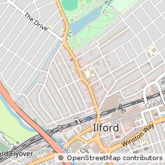 Map of Ilford