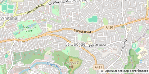 Map of Bristol