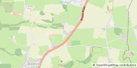 Map of Redhill, Bristol