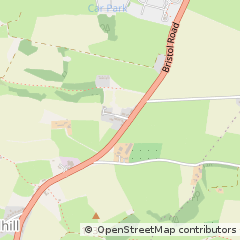Map of Redhill, Bristol