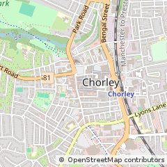 Map of Chorley