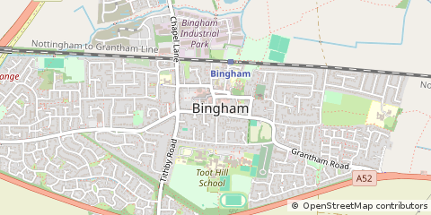 Map of Nottingham