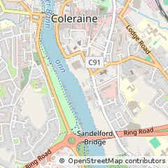 Map of Coleraine