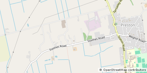 Map of Preston, East Yorkshire