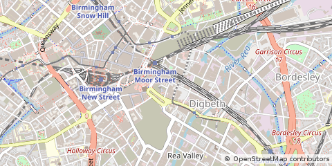 Map of Birmingham