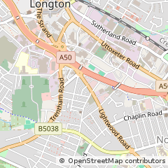 Map of Stoke-on-Trent