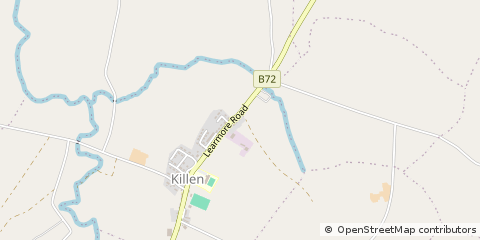 Map of Omagh, Co Tyrone