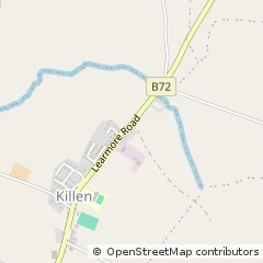 Map of Omagh, Co Tyrone