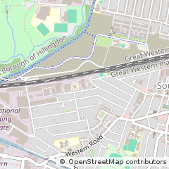 Map of Southall