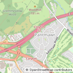 Map of Cardiff
