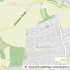 Map of Chesterfield, S Yorkshire