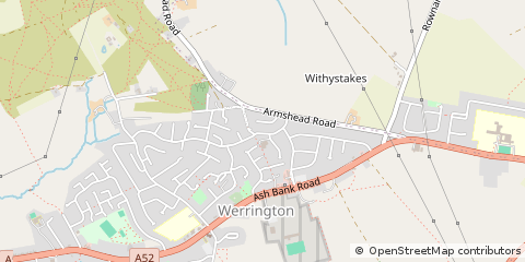 Map of Stoke-on-Trent