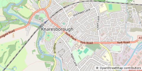 Map of North Yorkshire