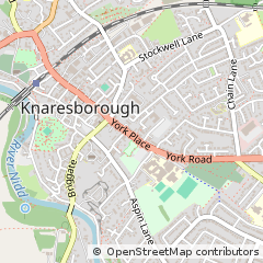 Map of North Yorkshire