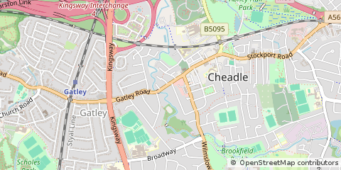 Map of Cheadle