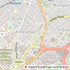 Map of Bristol