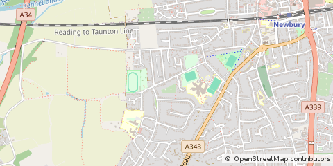 Map of Newbury