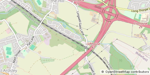 Map of Wakefield